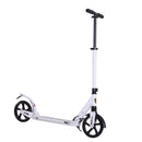Folding Scooter for Teens and Adults in White - Seasonal Overstock