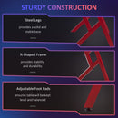 Ranger 47" Gaming Desk with LED Side Light Strip & USB Charging Port - Seasonal Overstock