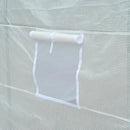 Greenhouses, 11.5' x 6.6 ft Soft Cover Dome Top Greenhouse - White - Seasonal Overstock