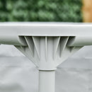 Pools, 8.3' x 5' Above Ground Swimming Pool with Pump & Filter 26" Deep - Grey - Seasonal Overstock