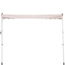 Awnings, 9.8ft Wide RV / Patio Retractable Awning - Beige - Seasonal Overstock