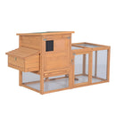 Coops & Hutches, Blessington Heights 74" x 32" Chicken Coop & Pen - Seasonal Overstock