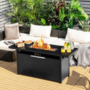 Hagan 57" 50,000BTU Rectangular Propane Outdoor Fire Table - Seasonal Overstock