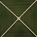 9' x 9' Party Gazebo Canopy Tent - Green - Seasonal Overstock