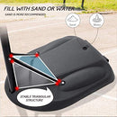 Youth 32” Portable Basketball System with 5.5ft -7.5ft Adjustable Height - Seasonal Overstock