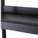 Meena 4 Tier Ladder Shelf Pair - Black - Seasonal Overstock