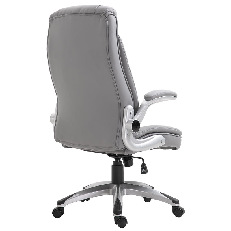 Vincent Grey Executive Desk Chair - Seasonal Overstock