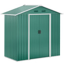 6.5' x 3.5' Steel Metal Storage Shed - Green - Seasonal Overstock