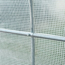 Greenhouses, 8.2' x 6.6' x 6.6' Soft Cover Greenhouse in White - Seasonal Overstock