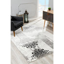 Shadows Grey Area Rug by Vegas Contemporary - Seasonal Overstock