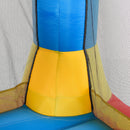 Bouncy Castles, Soccer Theme Backyard Bouncy Castle 7.4' x 7.2' x 6.4' - Seasonal Overstock