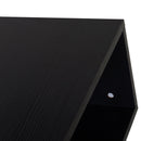 Sylas End Table Shelf - Black - Seasonal Overstock