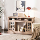 Fireplaces, Felder Natural 1400W Electric Fireplace TV Stand for TVs up to 50" - Seasonal Overstock