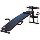 Workout Benches, Adjustable Sit-Up Bench with Resistance Bands - Seasonal Overstock
