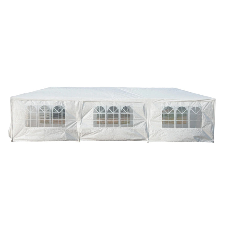 10' x 28' Event Tent with Steel Frame and Windows - Seasonal Overstock