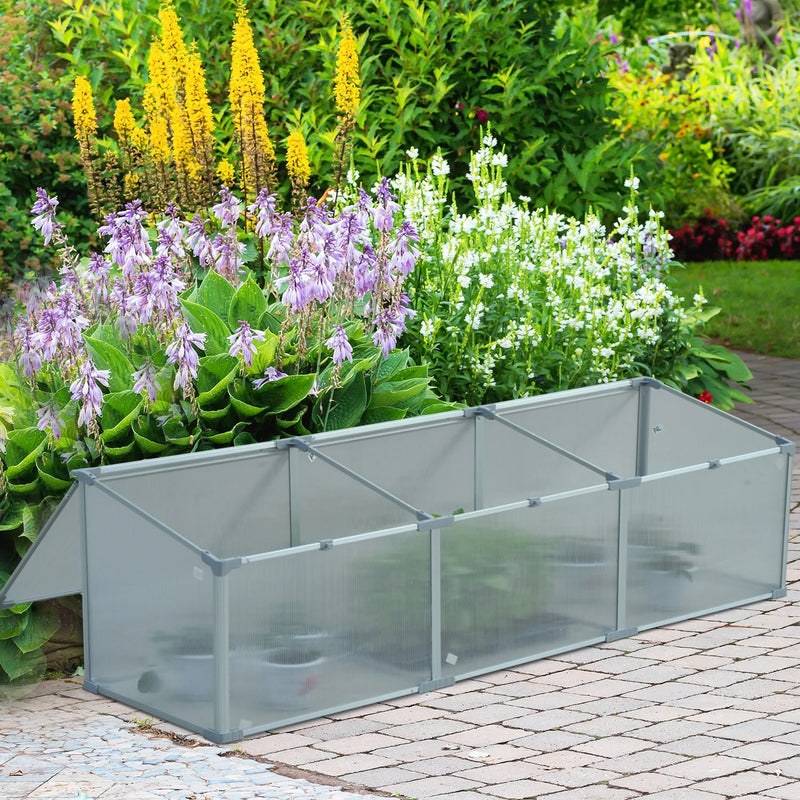 Small 71"x21" Greenhouse With Lift-Top Access - Seasonal Overstock