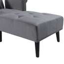 Sofas, Rivo 82" Sectional Sofa Bed in Grey - Seasonal Overstock