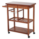 Kitchen Carts, Darla Kitchen Cart with Castors - Seasonal Overstock