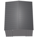 Storage Sheds, 10' x 14' Arrow Classic Steel Storage Shed - Charcoal - Seasonal Overstock