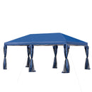 Canopy Tent, 20' x 8' Pop Up Canopy Tent with Mesh Side Walls - Seasonal Overstock