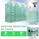 Greenhouses, 6.5 x 2.5 x 5.5ft Walk-in Tomato Greenhouse - Seasonal Overstock