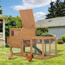 Coops & Hutches, Blessington Heights 74" x 32" Chicken Coop & Pen - Seasonal Overstock