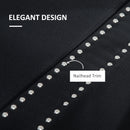 Benches, Osman 47" Nailhead Dark Grey Upholstered Storage Bench - Seasonal Overstock