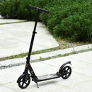 Riding Scooters, Folding Scooter for Teens and Adults in Black - Seasonal Overstock