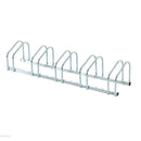 5 Bike Parking Rack - Silver - Seasonal Overstock