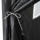 Canopy Tents, 6.6' x 6.6' Pop-Up Canopy Tent Black - Seasonal Overstock