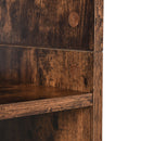 Greyson 5 Tier Rustic Brown Staircase Bookshelf - Seasonal Overstock