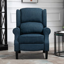 Recliner Chairs, Isaac Blue Vibration Massage Chair - Seasonal Overstock