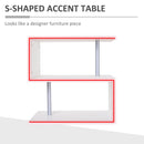 Sylas End Table Shelf - White - Seasonal Overstock