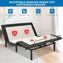 Queen Size Adjustable Bedframe with Massage - Seasonal Overstock