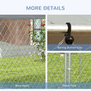 13.5' x 11.5' x 8.5' Outdoor Dog Kennel Play Pen For Dogs with Canopy