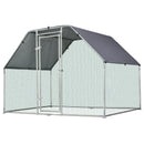 Pet Accessories, 6' x 9' Steel Frame Walk-In Chicken Coop Run - Seasonal Overstock
