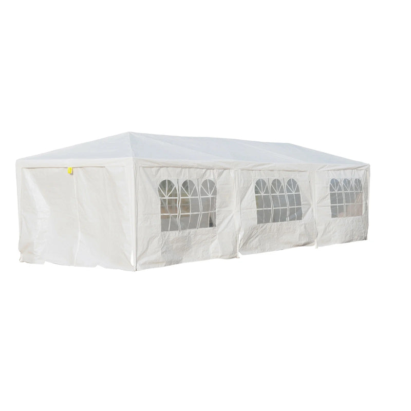 10' x 28' Event Tent with Steel Frame and Windows - Seasonal Overstock