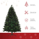 Christmas Trees, 6ft Artificial Pop-Up Green Christmas Tree - Seasonal Overstock