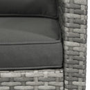 Patio Furniture, Anora 3pc Rattan Patio Chairs & Table Set - Seasonal Overstock