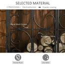 Fireplace Screens, Arched 2-Door Spark Guard Fireplace Screen 35" Wide - Seasonal Overstock