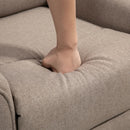 Ryder2 Powered Lift Recliner Chair Light Brown - Seasonal Overstock