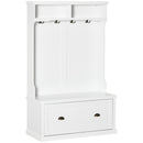 Willow Hall Tree Bench with Coat and Shoe Storage - Seasonal Overstock