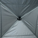 Canopy Tents, 10' x 10' Easy Pop-Up Canopy Tent - White - Seasonal Overstock