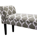 Benches, Upholstered Grey Bedside Bench - Seasonal Overstock
