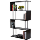 Sylas 4-Tier Bookshelf - Black - Seasonal Overstock
