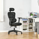 Pattison Ergonomic High Back Swivel Office Chair - Black - Seasonal Overstock