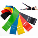 Resistance Bands, Set of 5 Resistance Workout Bands - Seasonal Overstock