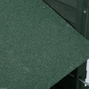 Pleasant Patch 84" Deluxe Chicken Coop - Green - Seasonal Overstock