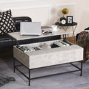 Ranoki Marble Grey Lift Top Coffee Table - Seasonal Overstock