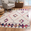 Area Rugs, Vanitha Modern Cream Area Rug by Mercury Splash - Seasonal Overstock